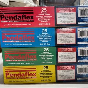 New Pendaflex Hanging File Folders